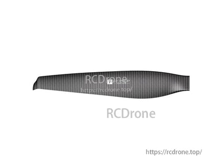 T-Motor VZ42x16.5 VTOL Propeller, T-Motor VZ42x16.5 carbon fiber VTOL propeller blade with woven finish and printed hub markings