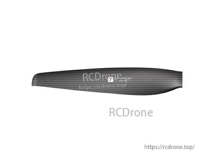 T-Motor VZ45x18 carbon fiber VTOL propeller blade with matte weave finish and VZ45X18 marking