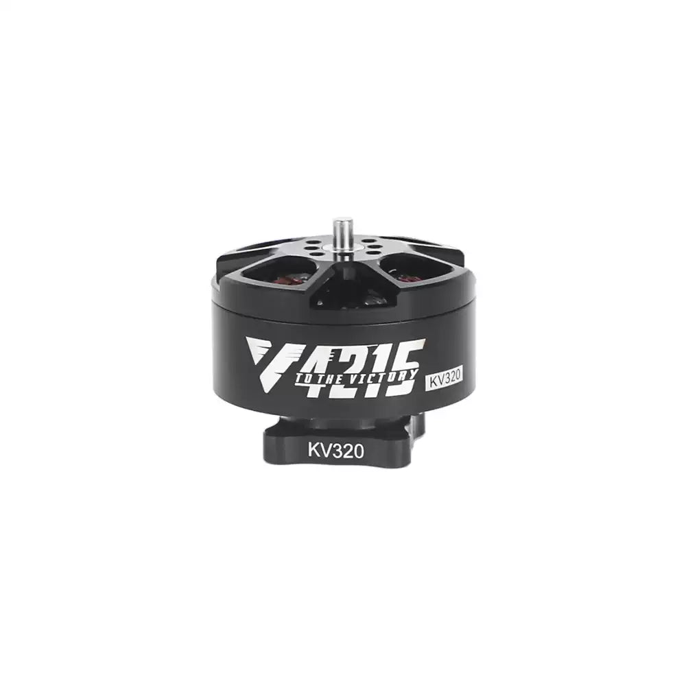 T-Motor FATALIC KV320 brushless motor in black with exposed rotor top and metal shaft