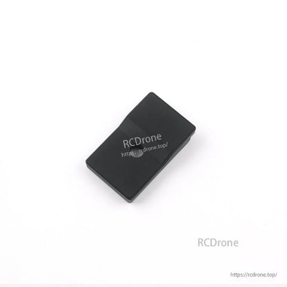 T8 Pro rear cover replacement part, black rectangular cover shown at an angle with RCDrone marking