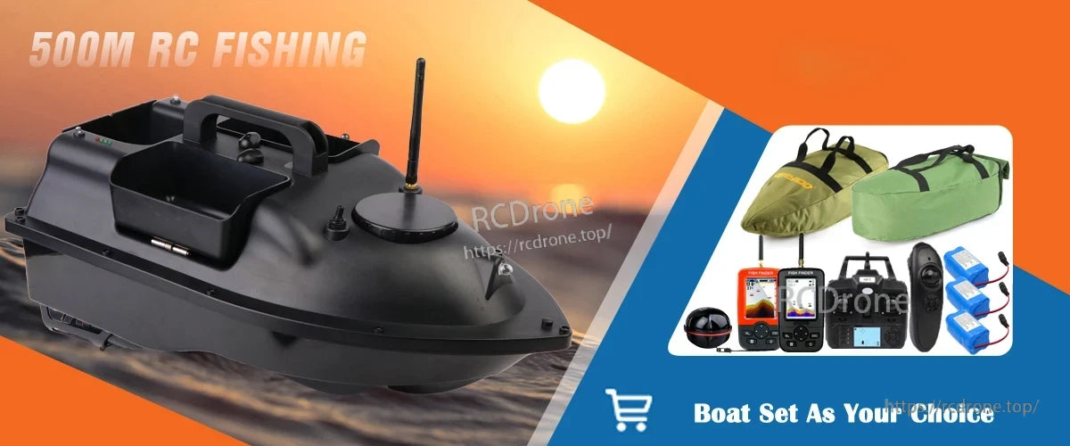 T888 GPS RC Boat, Set up automatic route correction with the boat stationary and horizontal.