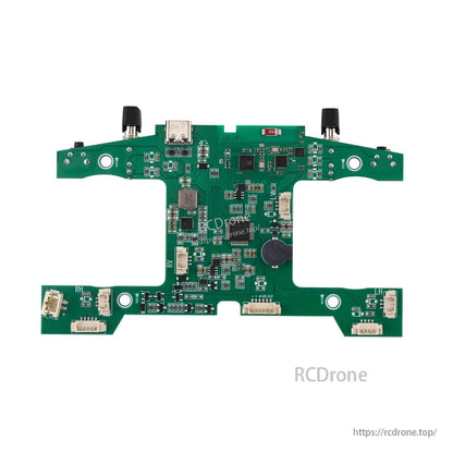T8L Mainboard factory-assembled replacement PCB, top-side view showing chips, connectors, and mounting holes