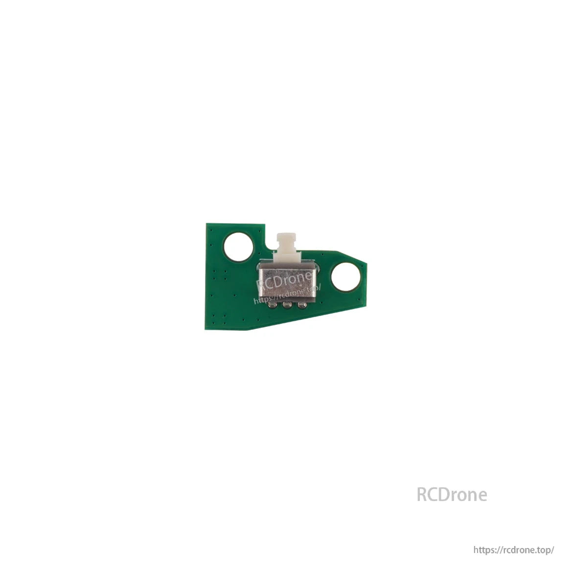 T8L Radio SE Button PCB replacement switch board close-up with tactile button and mounting holes