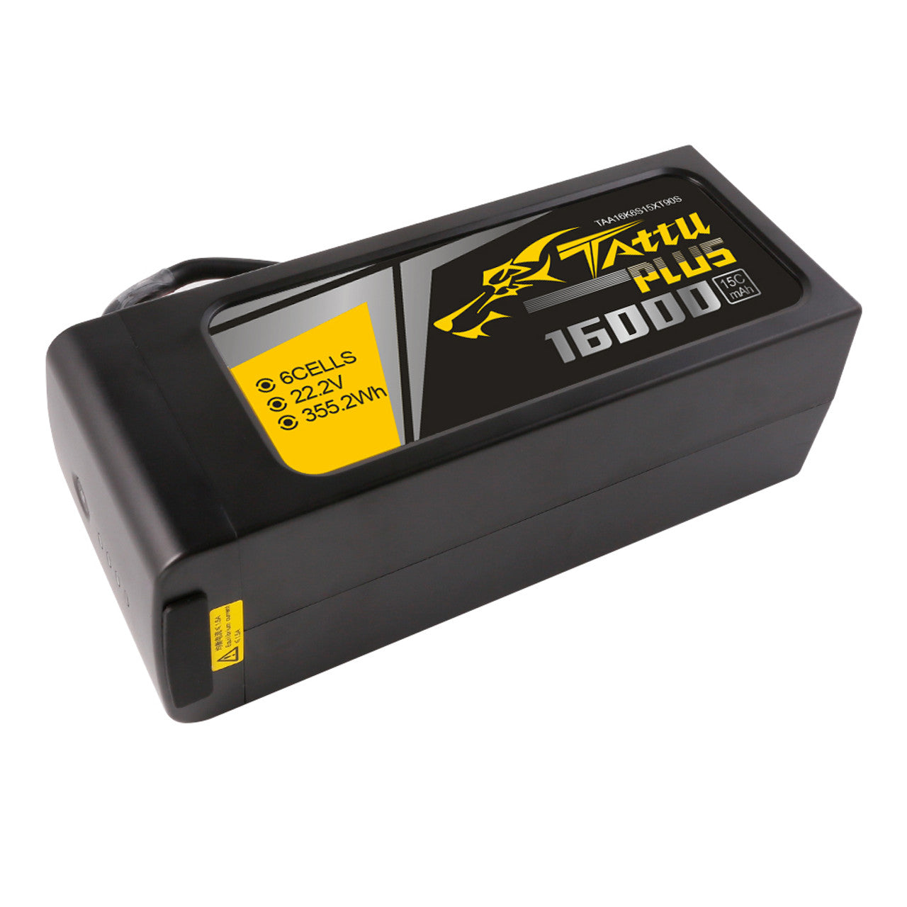 Tattu Plus 16000mAh 6S 15C 22.2V Lipo バッテリー パック XT90S 付き – RCDrone