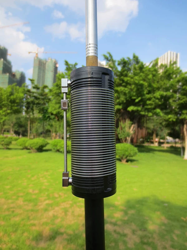 JPC-12 portable short wave antenna, if there is no talent, use the station's own standing wave meter .
