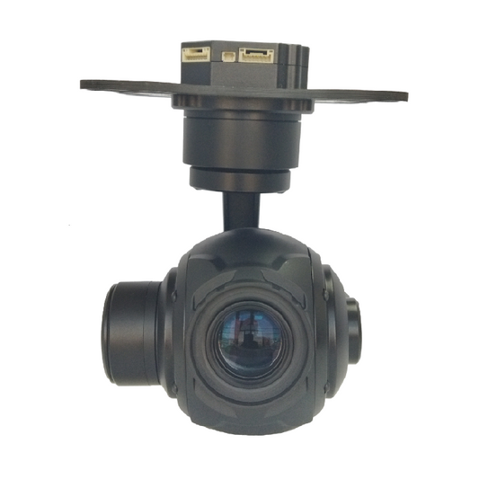 TOPOTEK TGIP10A Drone Camera Gimbal - 10x Optical Zoom 3-Axis gimbal, IP output