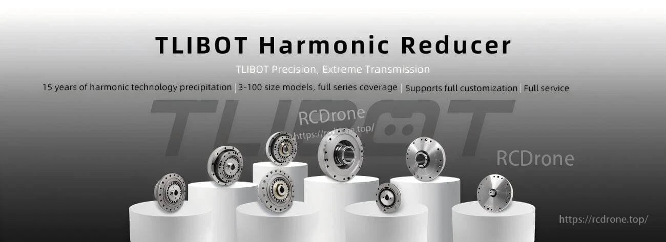 TLIBOT FCS-CJ Model 14 Robot Motor, TLIBOT offers precision harmonic reducers with 15 years of expertise, 3-100 models, full customization, and comprehensive service.