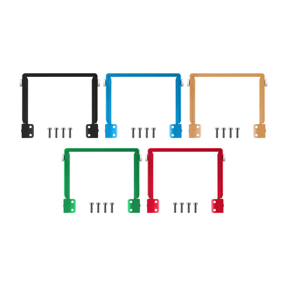 RadioMaster TX15 adjustable length CNC folding stand kit, five color options with mounting screws