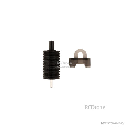 Black knurled scroll wheel with U-shaped mounting bracket fittings for TX16S MK3, RCDRone image