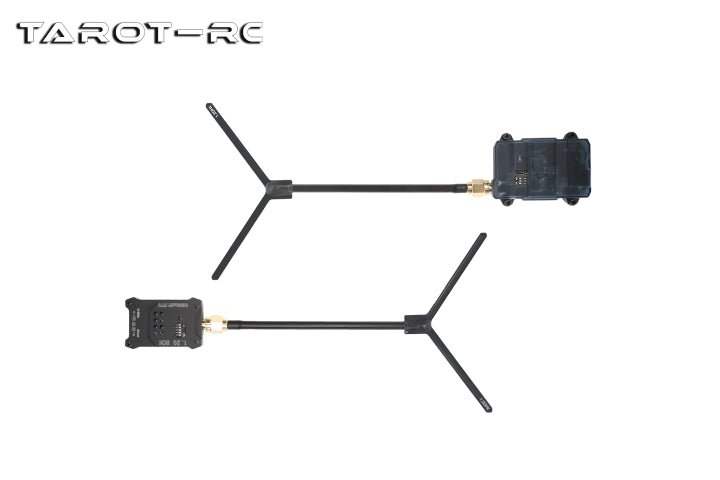 Tarot 1.2G 1.6W 8CH VTX, Match TX and RX frequencies for optimal performance using the provided frequency table.