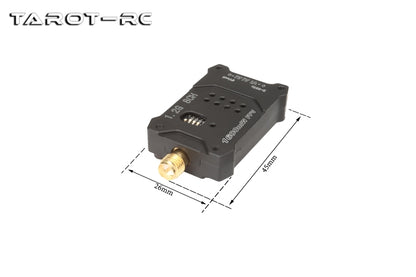 Tarot 1.2G 1.6W 8CH VTX - 25mW / 200mW / 800mW / 1600mW Adjustable Power Image Transmitter