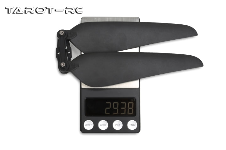 Tarot 1455 14 inch Efficient Folding Multirotor Drone Propellers With Clamp Holder (CW+CCW)