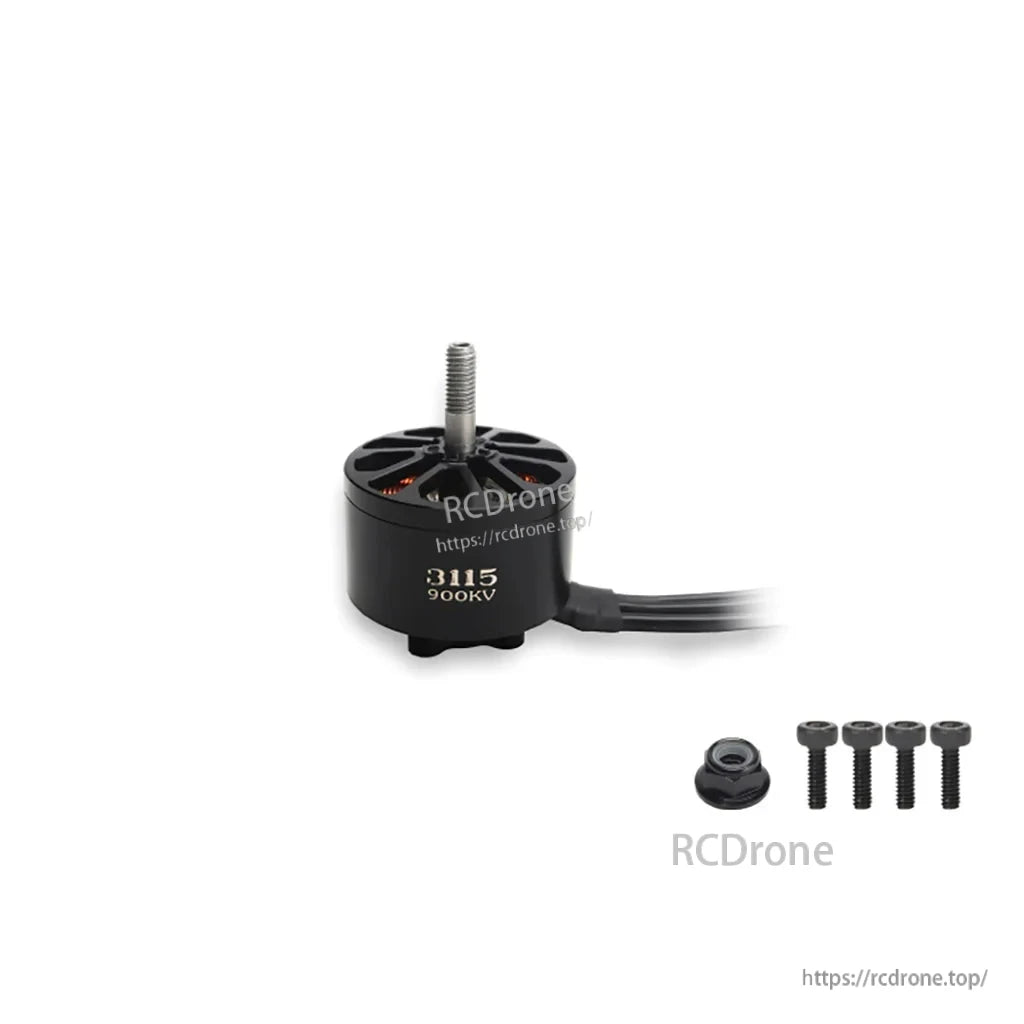 Tarot 3115 900KV Brushless Motor, Pair with Tarot 1050 tri-blade for balanced thrust and efficiency on 6S.