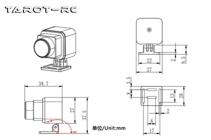 Tarot 384 Thermal Imaging Camera for Drone