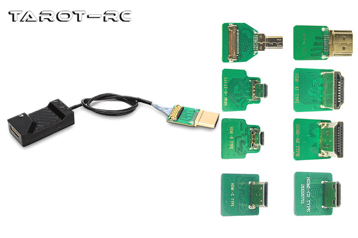 Tarot Analog AV to HDMI Module, This module supports one-way conversion from AV to HDMI, but not the reverse.