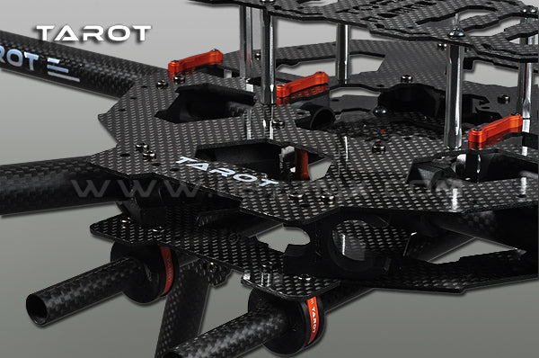 Tarot FY690S Hexacopter Drone, The FY690S has a fully foldable design, making it portable and easy to transport.