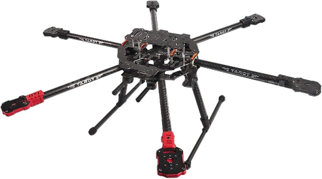 Tarot FY690S Hexacopter Drone, The FY690S has a fully foldable design, making it portable and easy to transport.