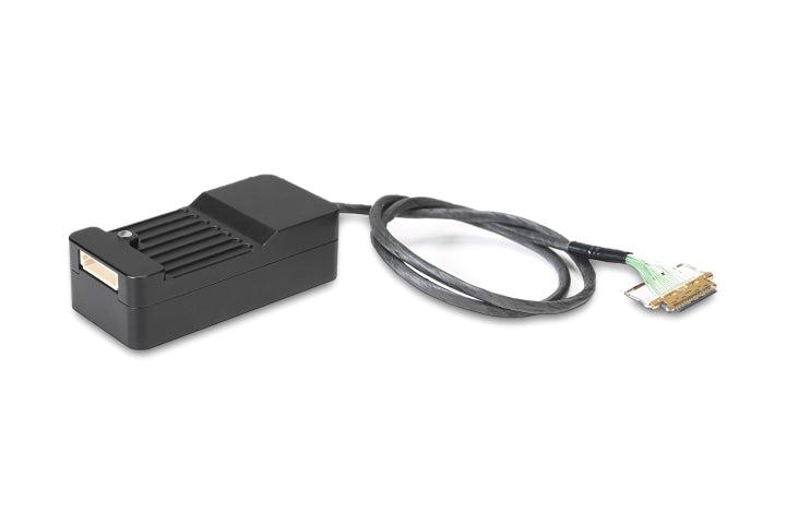 Tarot HDMI to Analog AV Module, A packing list includes one HDMI to AV module with a 300mm cable, one single-ended cable, and two cup head screws.