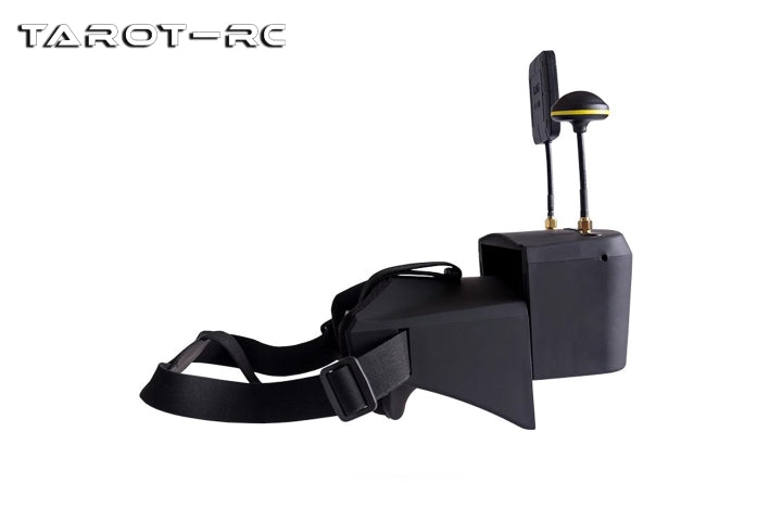 Tarot LS-800D FPV Goggle, Ensure correct DVR setup for smooth recording.