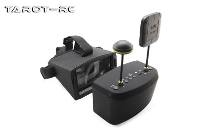 Tarot LS-800D FPV Goggle - 5.8G 854x480 5 Inch Screen with DVR Recording