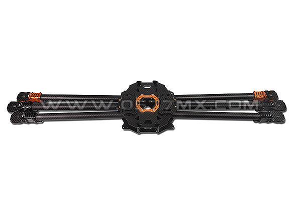 Tarot T960 TL960A Hexarotor Drone, The CNC-processed frame has self-locking M3 nuts integrated into the carbon fiber plate for secure assembly and lateral vibration resistance.