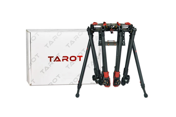 Tarot X8-II TL8X000 PRO, Innovative retractable landing gear and foldable arms enhance convenience and safety with integrated PCB board design.