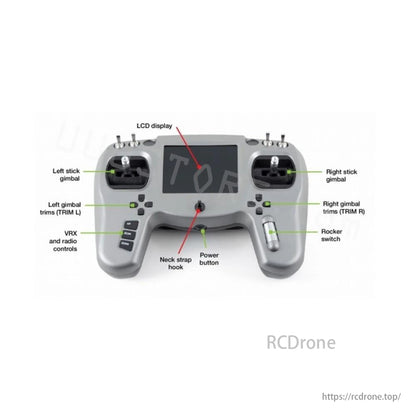 Радіоконтроллер TeamBlackSheep TBS Tango FPV RC - Універсальний пульт дистанційного керування FPV із вбудованим 4,2-дюймовим відеодисплеєм радіостанції R/C