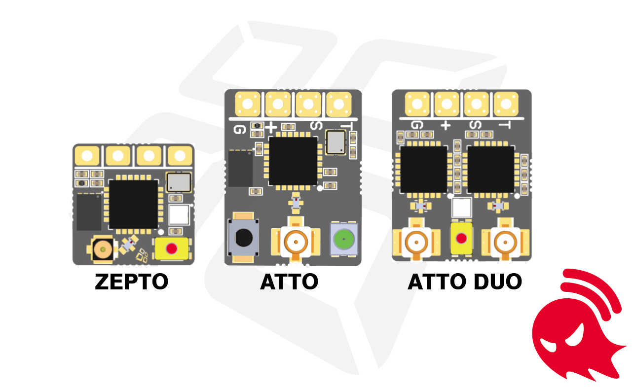ImmersionRC Ghost Atto Duo Receiver - 2.4GHZ ISM Band 250HZ 500HZ Frame Rate OpenTx Integration Radio Receiver 3 ImmersionRC Ghost Atto Duo Receiver, when racing, the control link, connecting the pilot’s brain to the drone, is absolutely