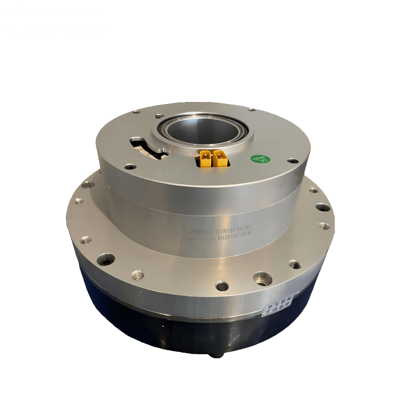 Ti5 ROBOT CRA-RI110-170-PRO 1500W joint module, angled view showing yellow power connector on top
