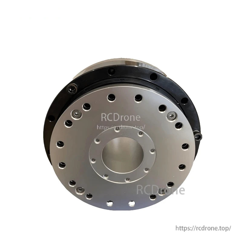 Bottom mounting face view with circular bolt pattern and center bore on joint module housing