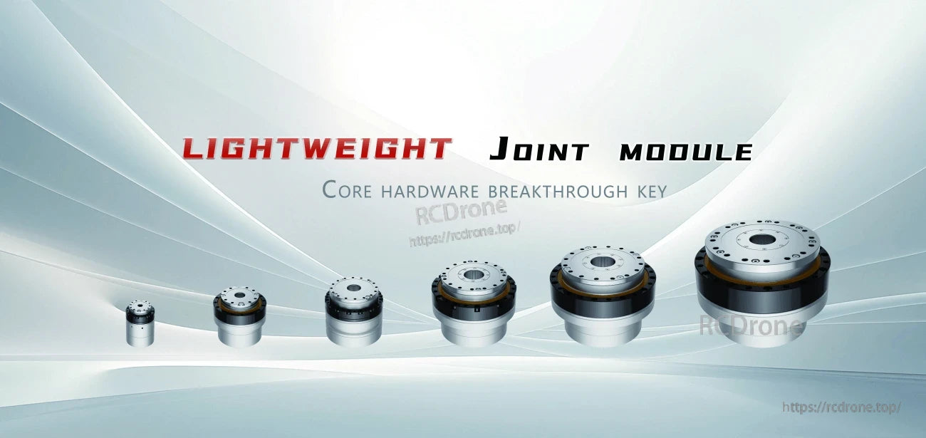 Ti5 ROBOT CRA-RI110-170-PRO lightweight joint module motor lineup with “Core hardware breakthrough key” banner
