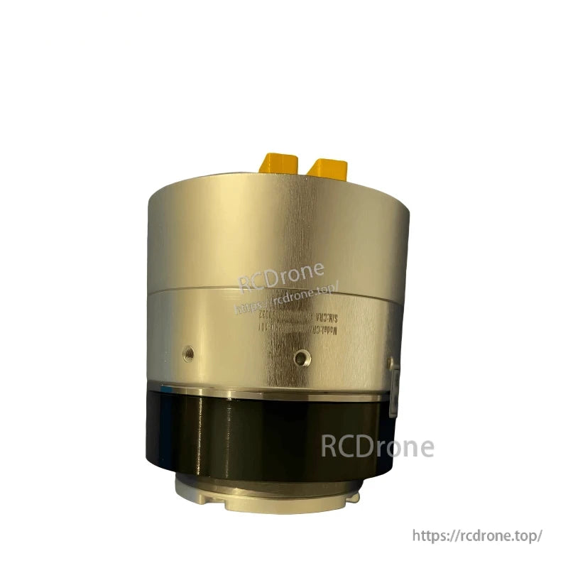 CRA-RI40-52-PRO joint motor module side profile with cylindrical housing and top connectors