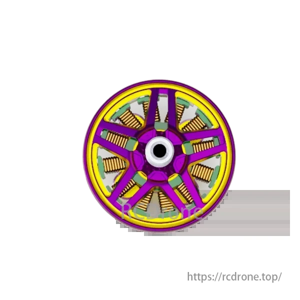 Titan 2306 6S Brushless Motor, A high-efficiency brushless motor kit for 5-inch FPV freestyle and racing frames with strong magnetic flux and torque.