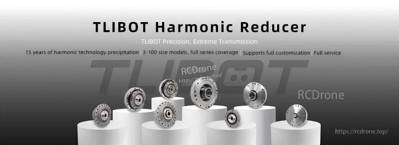 Tlibot Fcs-aj Robot Motor, Tlibot Harmonic Reducer offers precision transmission with 15 years of expertise, 3-100 models, customization, and full service.