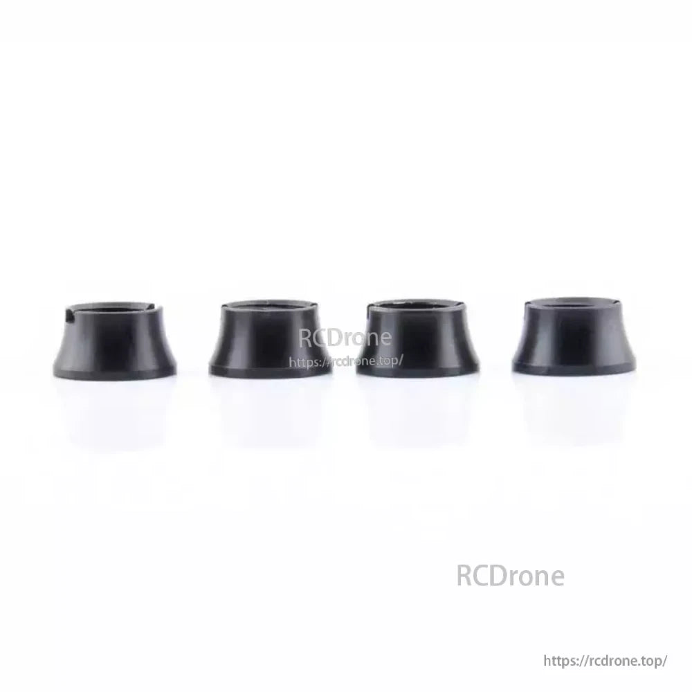 Toggle switch nut set 4pcs, black replacement nuts for Boxer and TX12 MKII radio controller switches