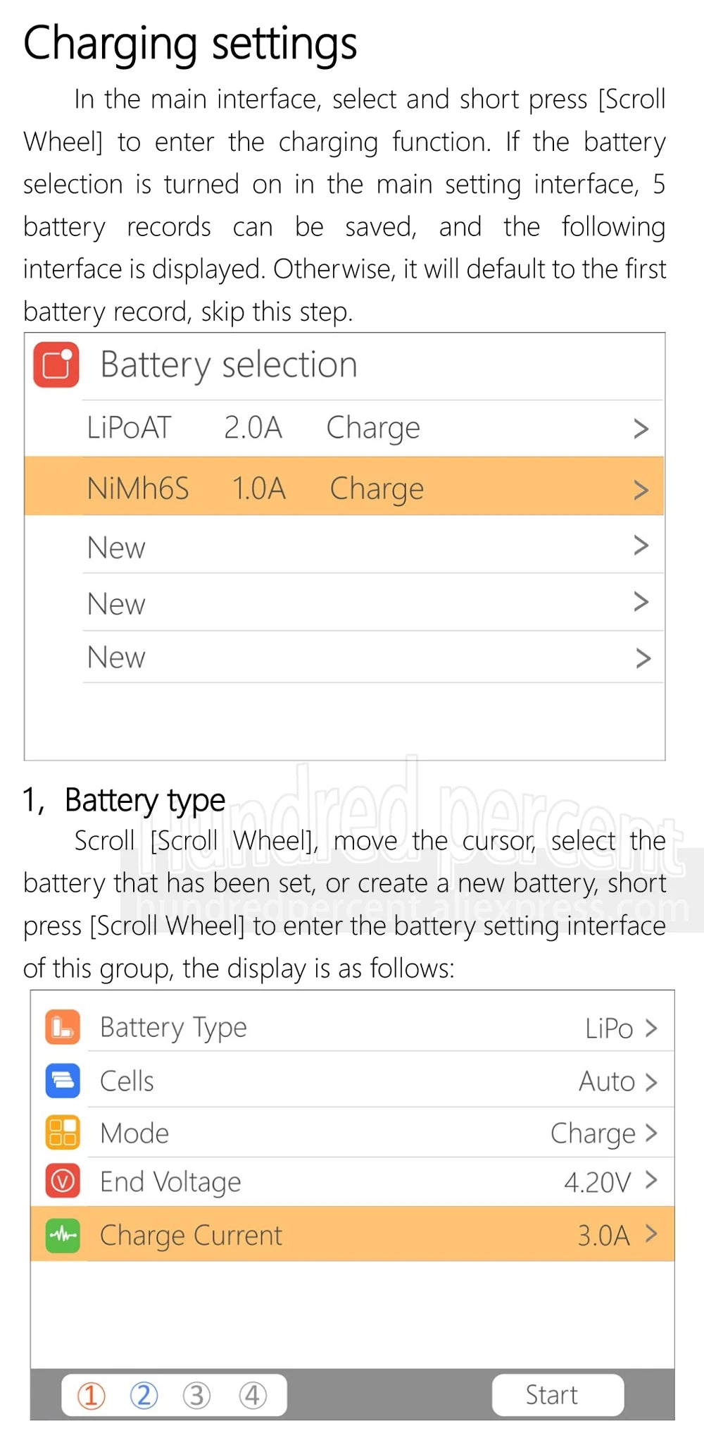 ToolkitRC Q6AC 1-6S Lipo Battery Charger, A guide on using Toolkit RC Q6AC charger for FPV drones, explaining how to set charging parameters and select battery types.