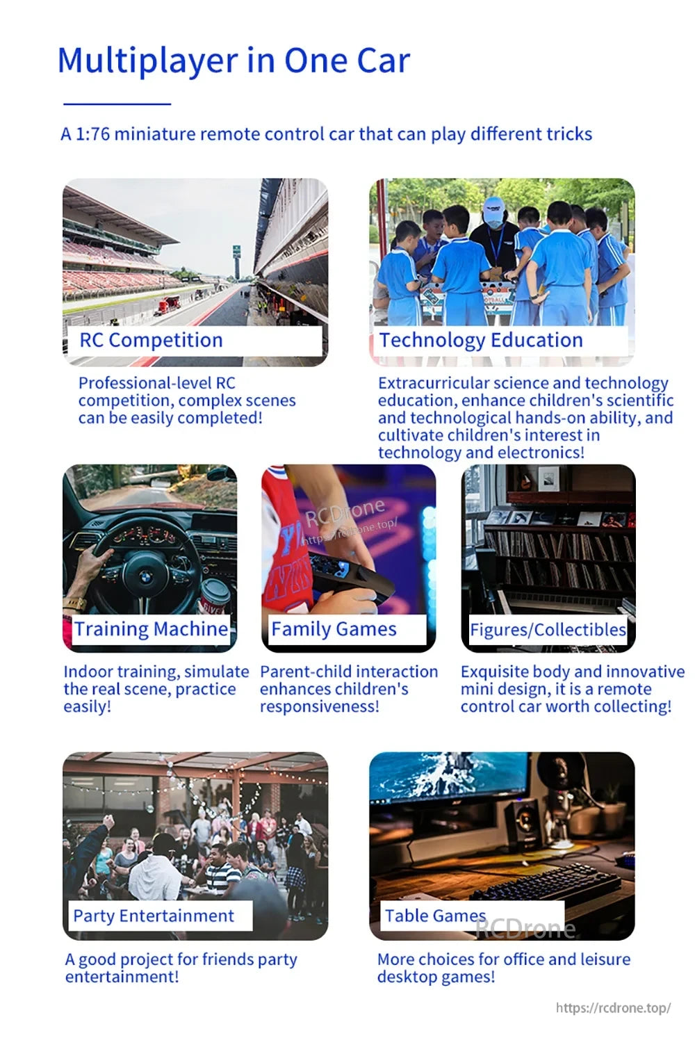 Turbo Racing 1:76 Mini Rc Car, Miniature 1:76 RC car for multiplayer fun, education, and collectibles—boosts skills, interaction, and entertainment in games, parties, and desktop play.