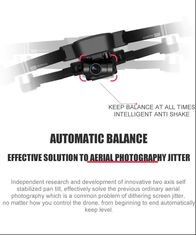 8811 Pro Drone, INTELLIGENT ANTI SHAKE AUTOMATIC B