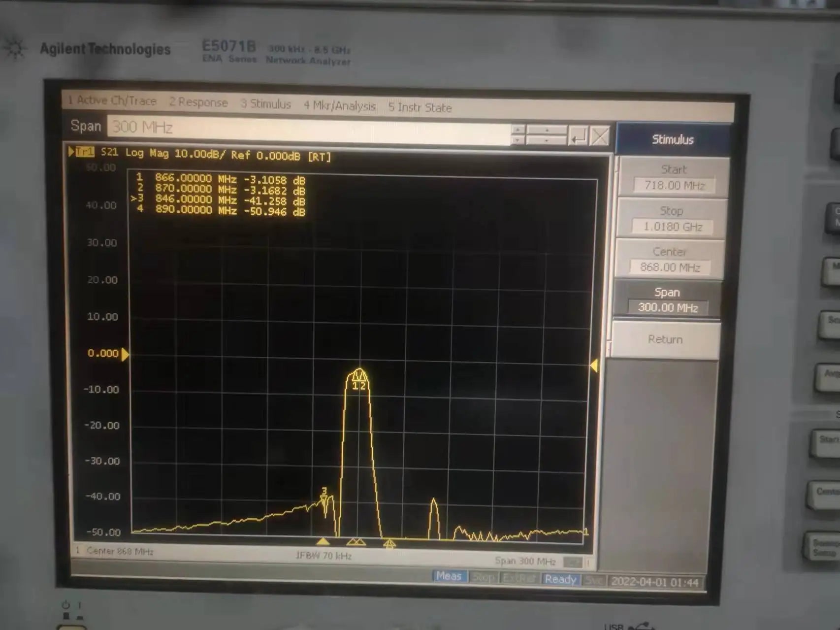 "41.258 dB 4U.0O 890.OOOOO