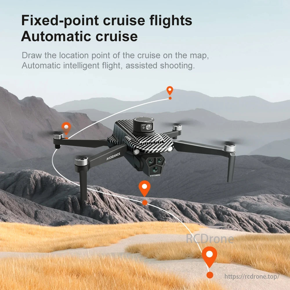 U33 MAX Drone, Fixed-point cruise flights, automatic intelligent flight, assisted shooting.