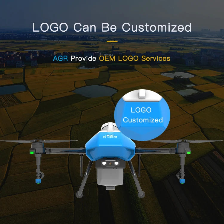 AGR A6 6L Agriculture Drone, AGR Provide OEM LOGO Services LOGo Customized Kms.