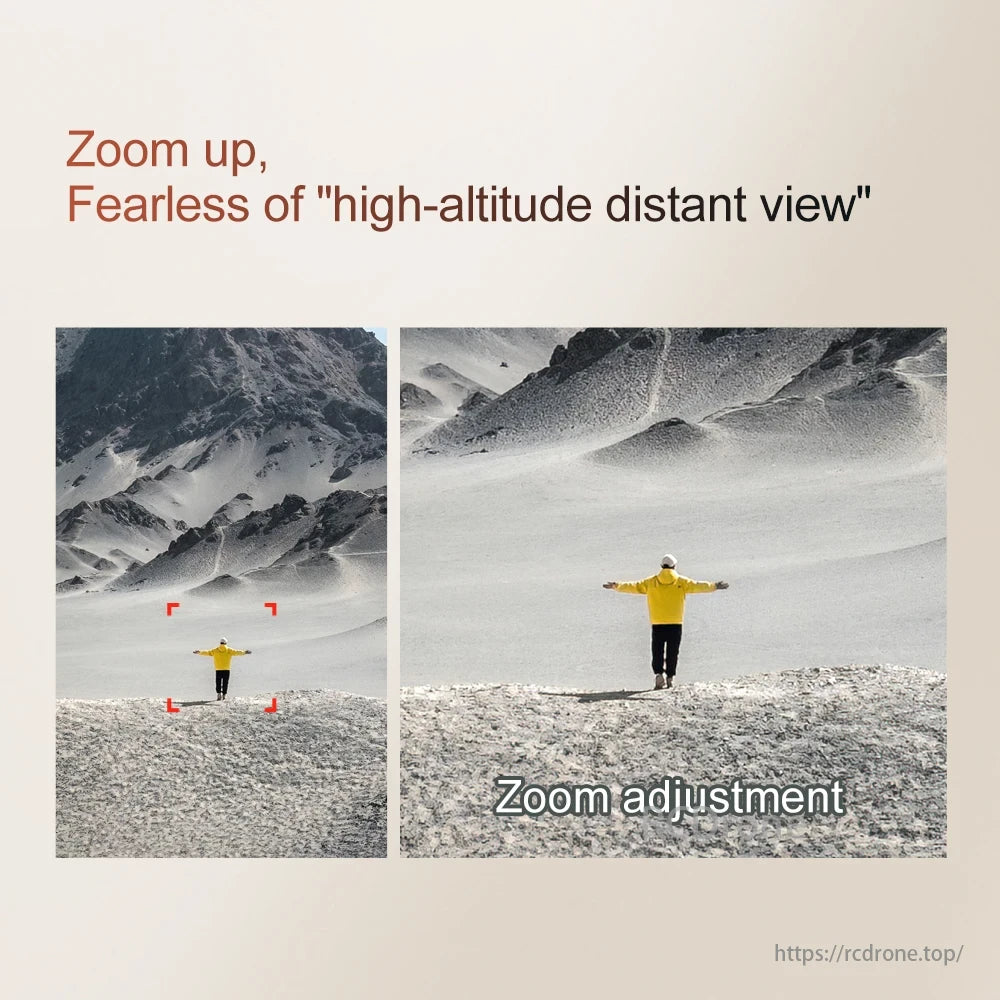 U99 MAX PRO Drone, Fearless high-altitude views with zoom adjustment for enhanced clarity and detail.