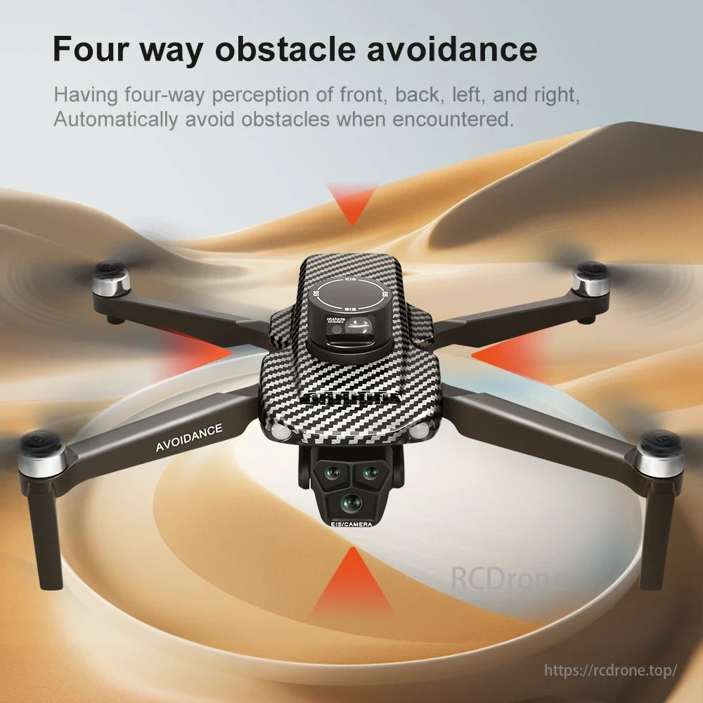 U99 MAX PRO Drone, Four-way obstacle avoidance: Automatically detects and avoids obstacles in all directions.