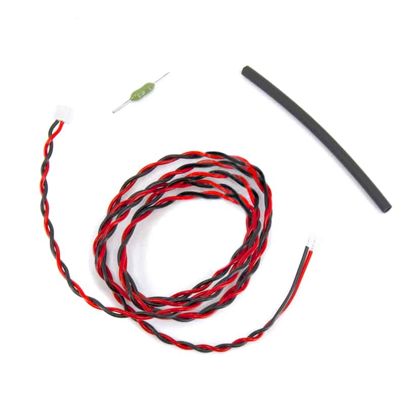 Futaba CA-RVIN-700 telemetry external voltage input cable set for S.Bus2 receiver port, UBB0141