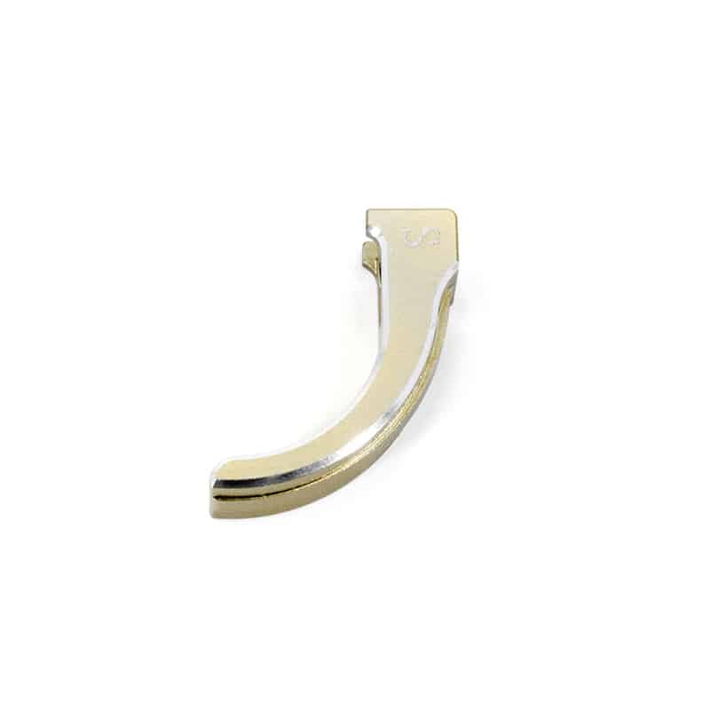Futaba UBB1155 15mm small brake trigger lever for 4PX/7PX transmitters, metal curved lever