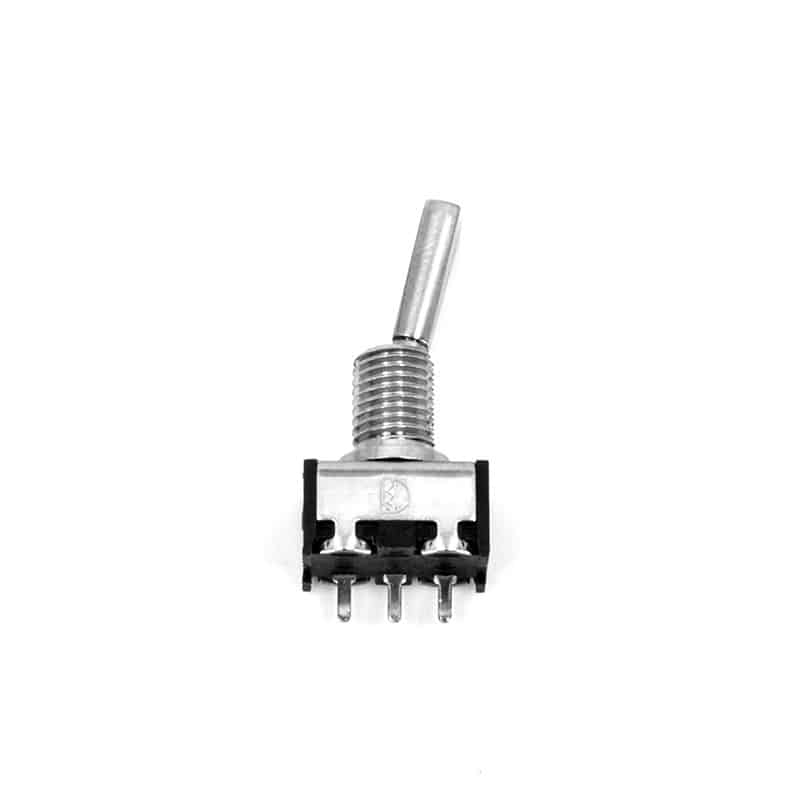 ML-1AFSP two-position solder-on toggle switch (UBT3339) for RC transmitter accessories, front view