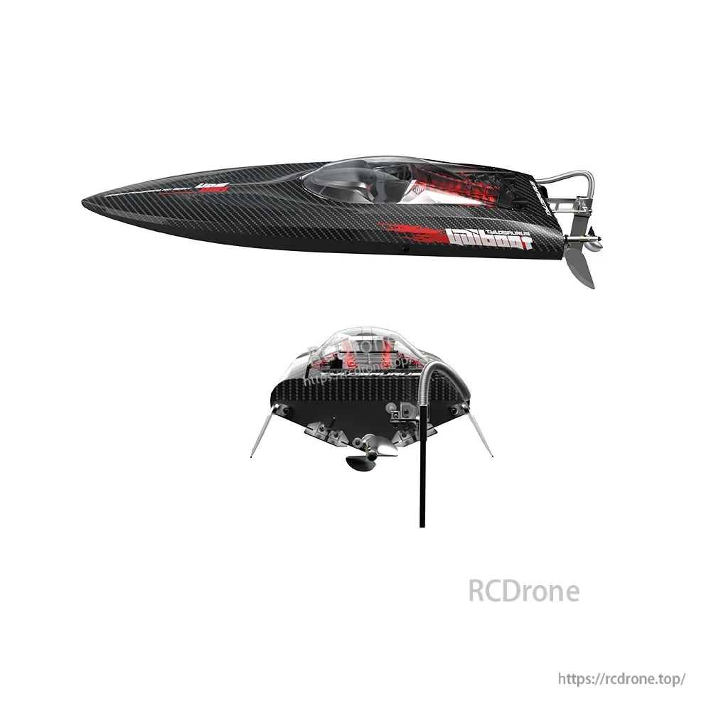 UDI022 Brushless RC Speedboat, Powered by an MDW.3554A.1800KV brushless motor and ESC, reaching 45-50 km/h.