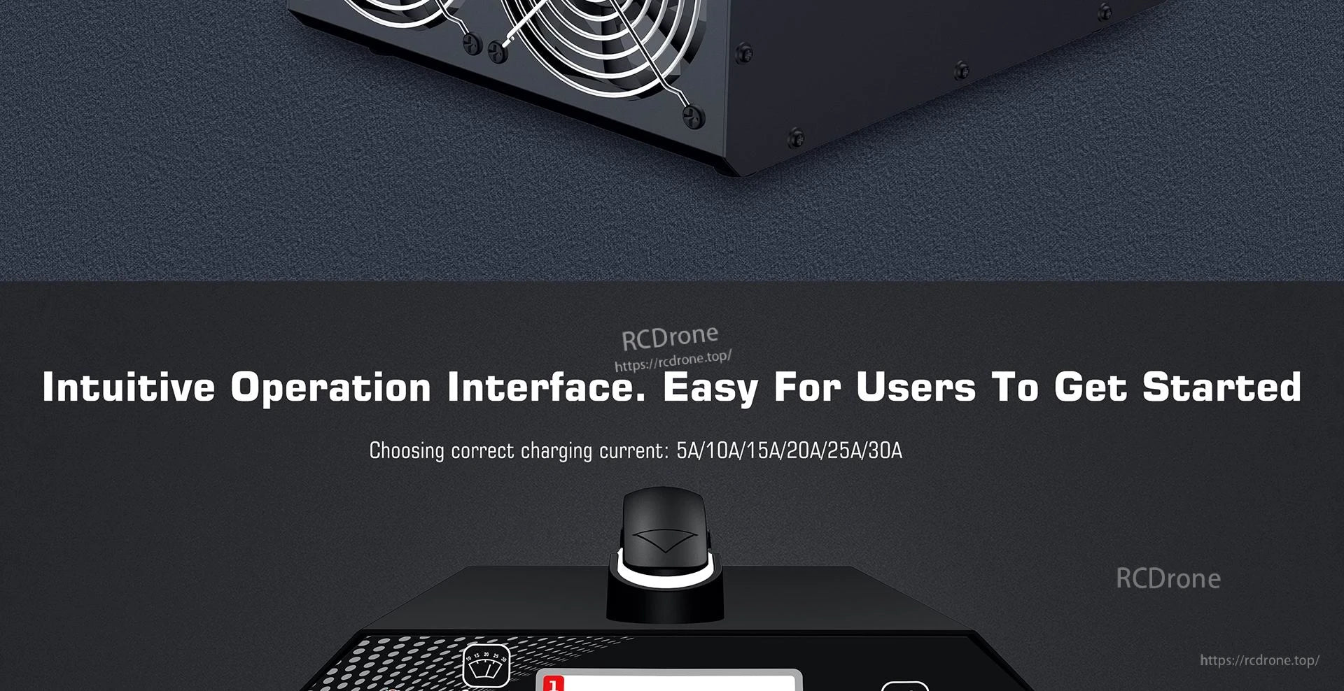 UP2000-14S LiPo Charger, Intuitive interface, easy setup, multiple current options