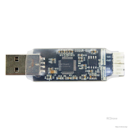 USB Drive-Free Sound Card USB dongle close-up showing PCB and speaker connector header