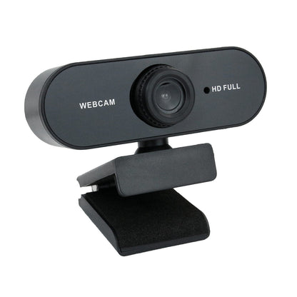 USB Microphone Camera webcam with clip mount, front view showing lens and HD FULL indicator